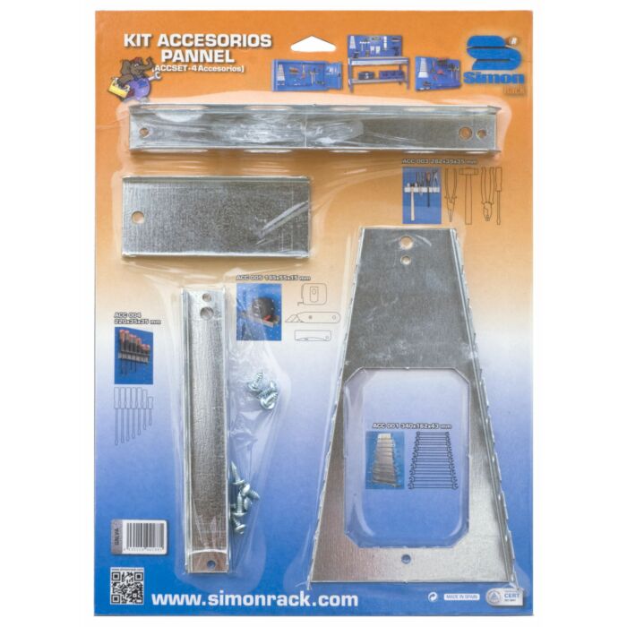 Simonrack - Acc010 Blister 4 Acce Bt-Panel