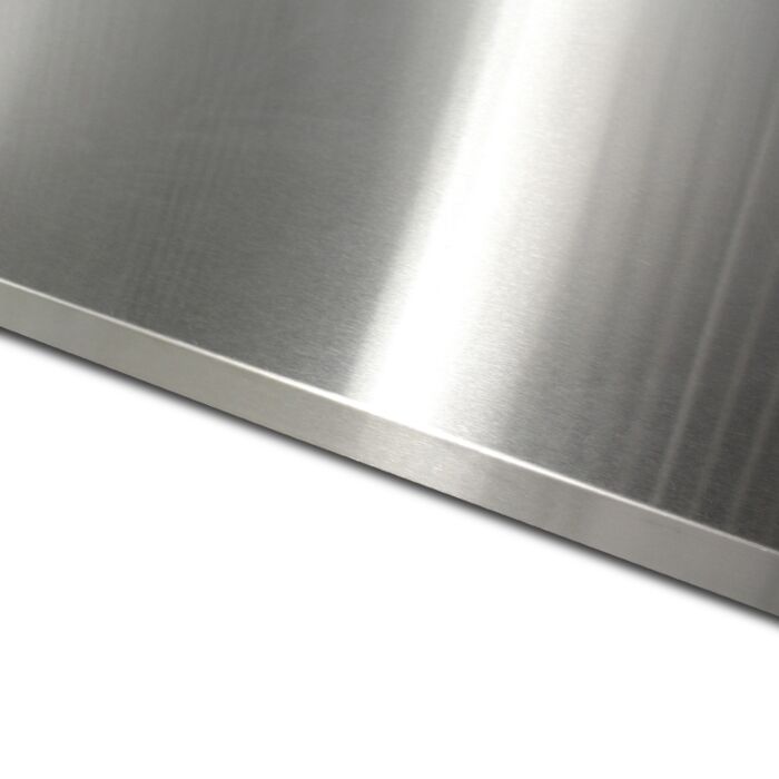 Kraftmeister Standard stainless steel worktop for 1 cabinet