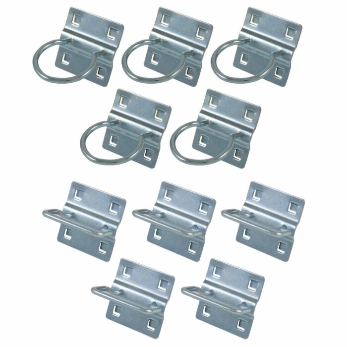 Kraftmeister tool brackets - set of 10 pieces