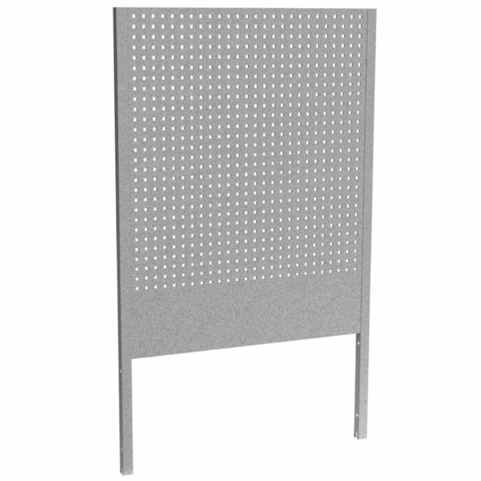 Kraftmeister Standard metal tool panel corner grey