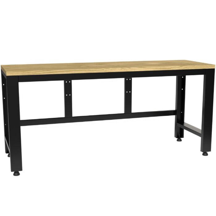 Kraftmeister Pro worktable oak 204 cm black