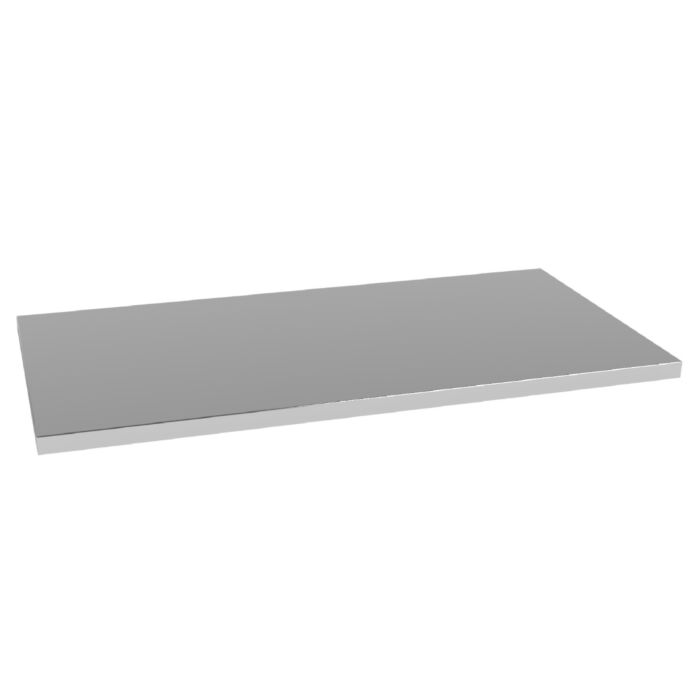 Kraftmeister Expert stainless steel worktop for 2 cabinets