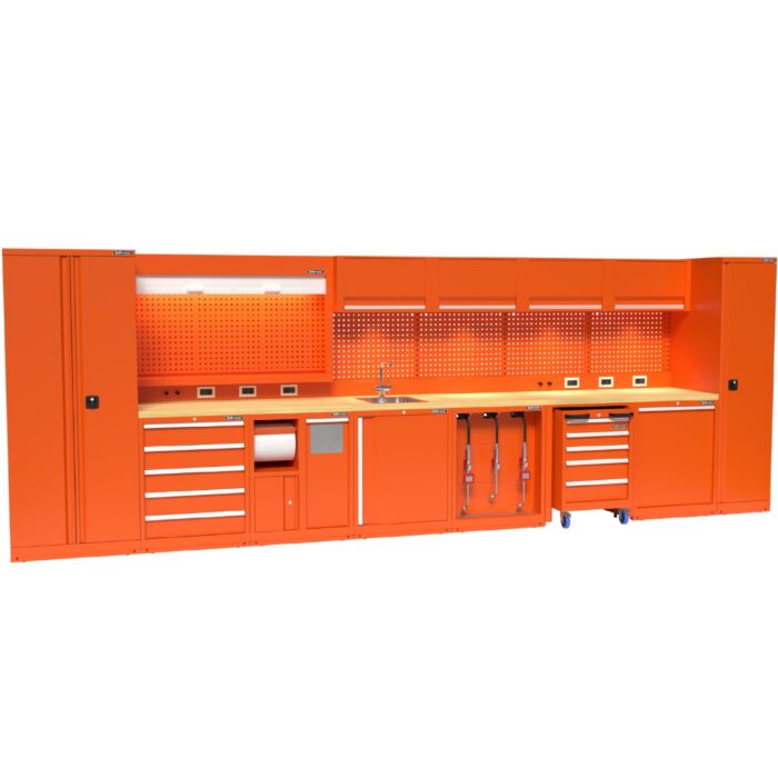 Kraftmeister Expert garage storage system XL beech orange