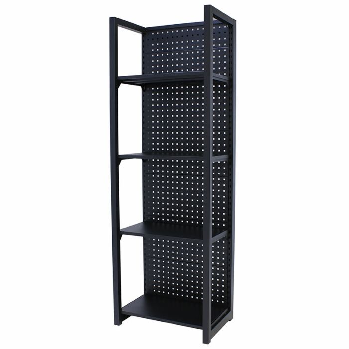 Kraftmeister Standard metal shelving unit 68 cm black