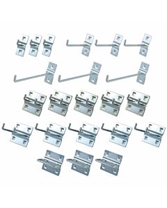 Kraftmeister tool hooks - set of 22 pieces