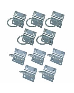 Kraftmeister tool brackets - set of 10 pieces