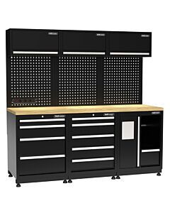 Kraftmeister Pro garage storage system Alice Springs oak black