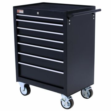 George Tools roller cabinet 7 drawers black