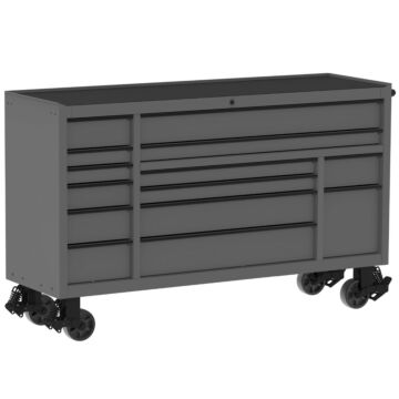 George Tools roller cabinet 182 cm grey