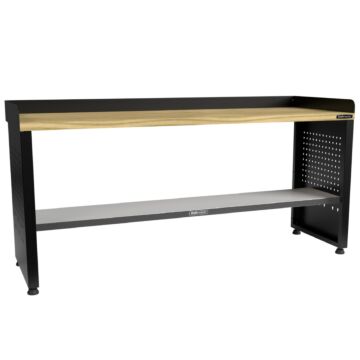 Kraftmeister Pro workbench oak 200 cm black