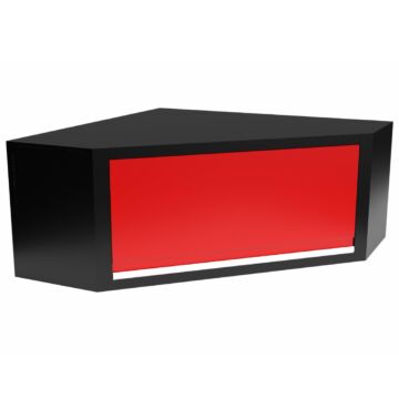 Kraftmeister Standard corner wall cabinet red