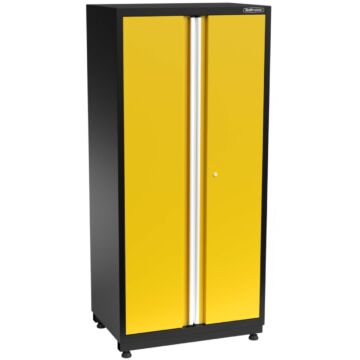 Kraftmeister Premium high cabinet 2 doors yellow