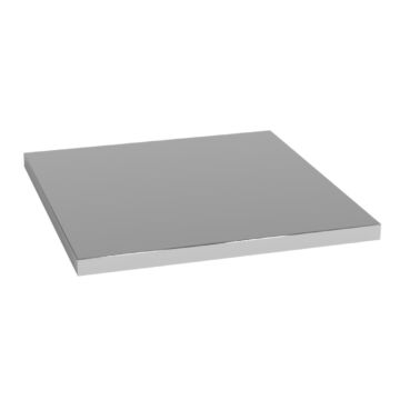 Kraftmeister Expert stainless steel worktop for 1 cabinet