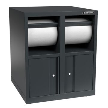 Kraftmeister Expert cabinet with paper roll holders anthracite